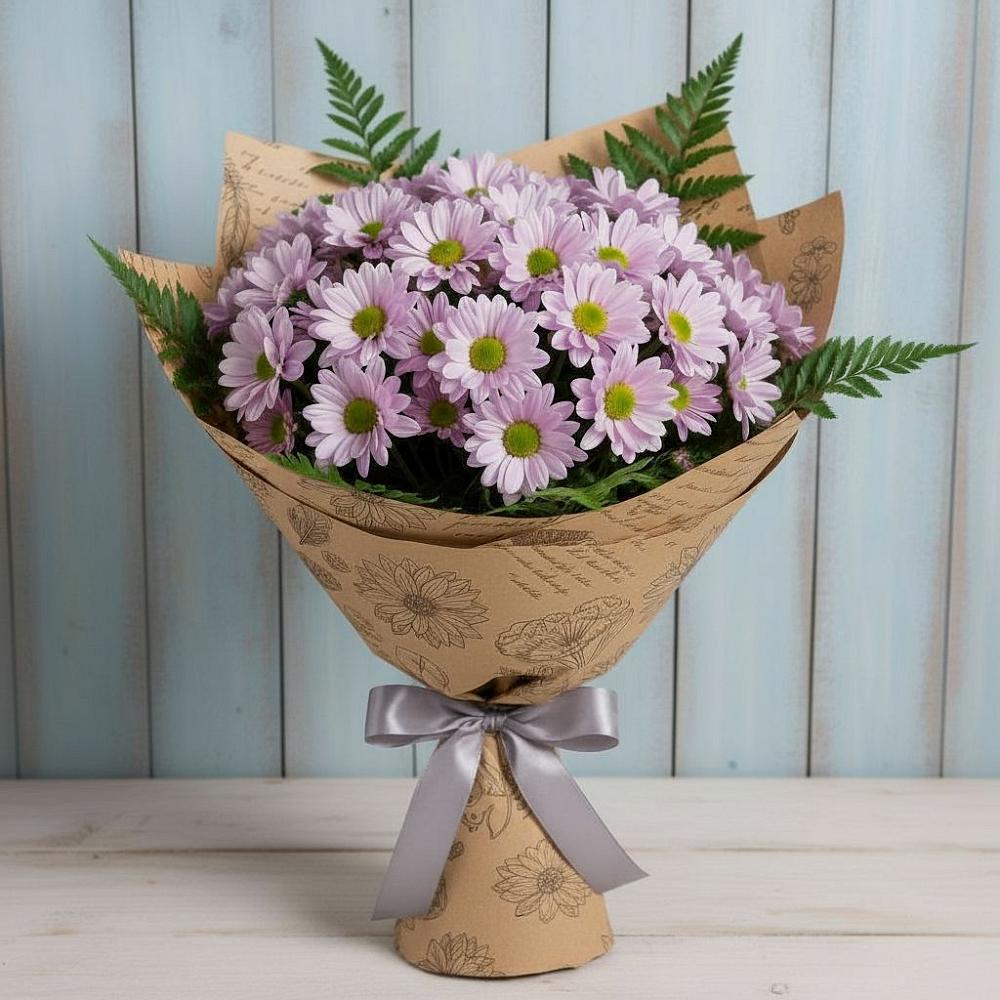 Букет цветов из: Хризантемы в Крыловской