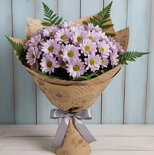 Букет соблазн в Крыловской Букет цветов из:  Хризантемы в Крыловской