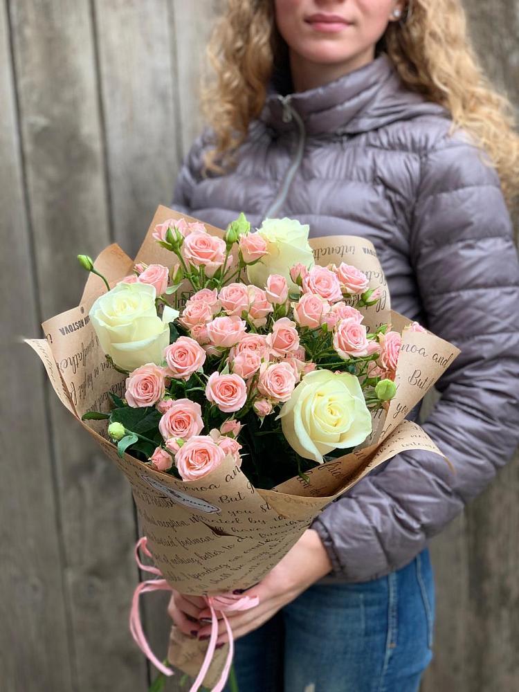 Букет голос любви в Крыловской Букет цветов из: Розы в Крыловской