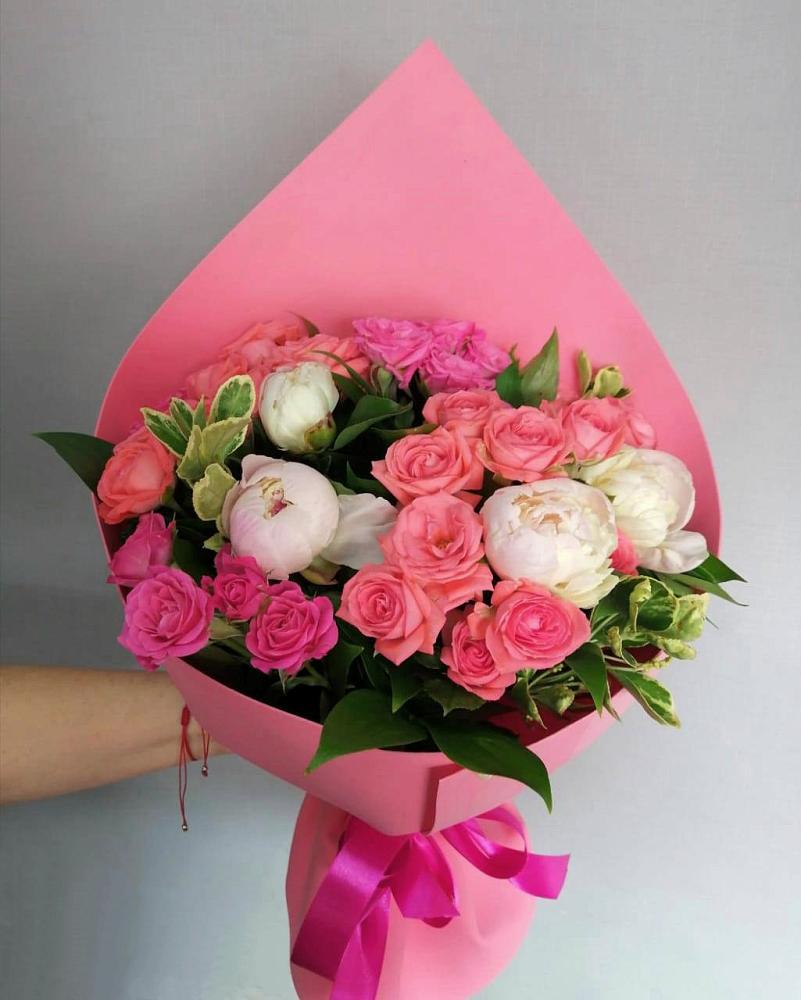 Букет цветов из: Розы в Крыловской