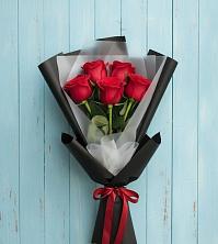 Букет в ритме города в Крыловской Букет цветов из:  Розы в Крыловской