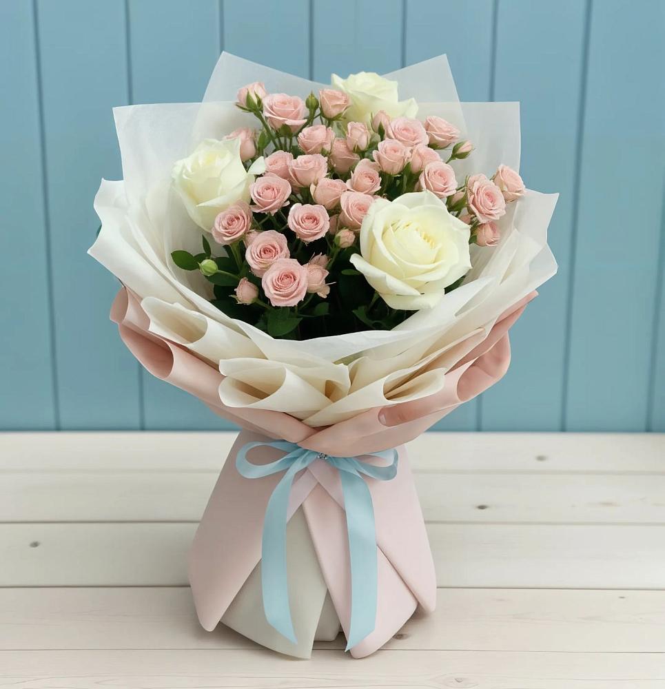 Букет цветов из: Розы в Крыловской